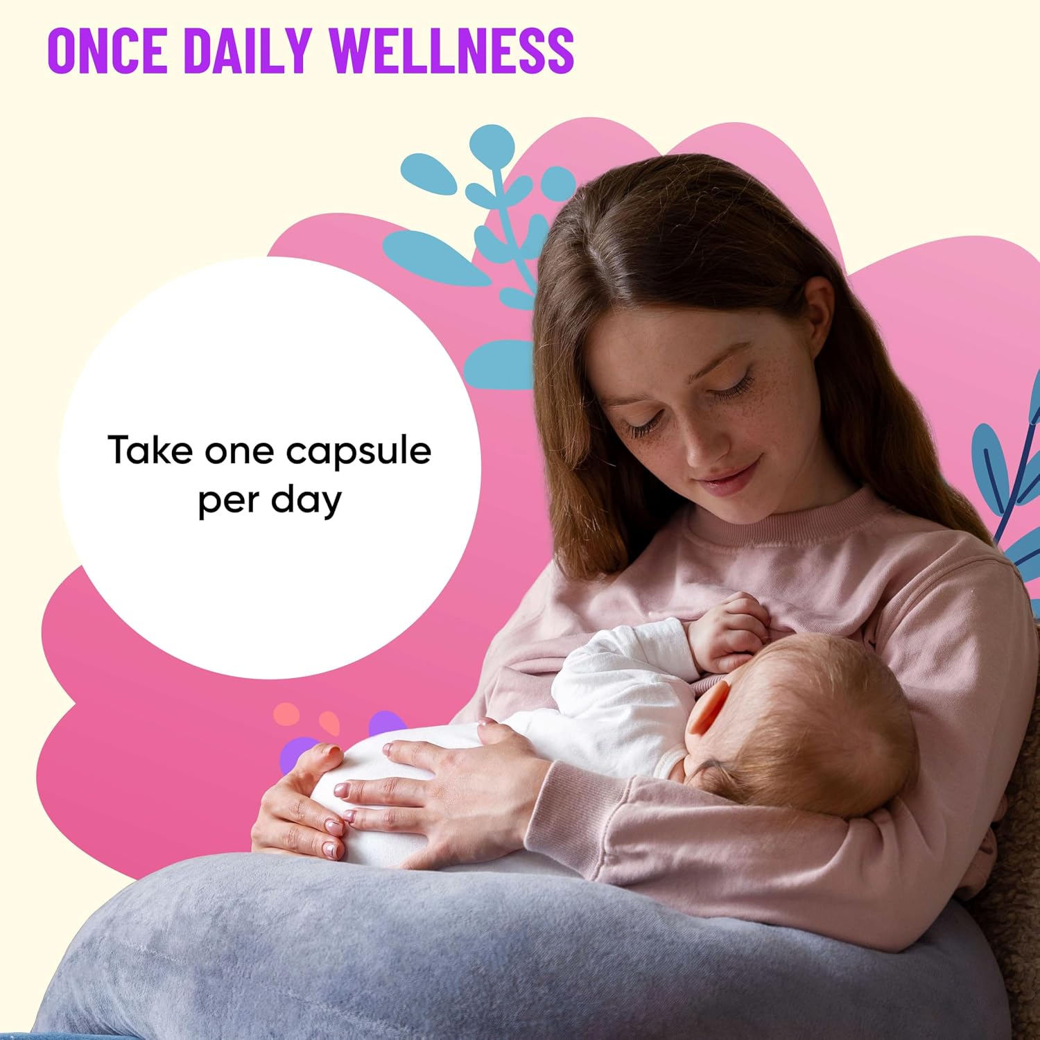 Postnatal Vitamins for Women – Breastfeeding & Postpartum Multivitamin | For nursing moms: supports postpartum recovery, energy, hair regrowth & milk supply, methylated folate, no biotin, vegan - Image 6