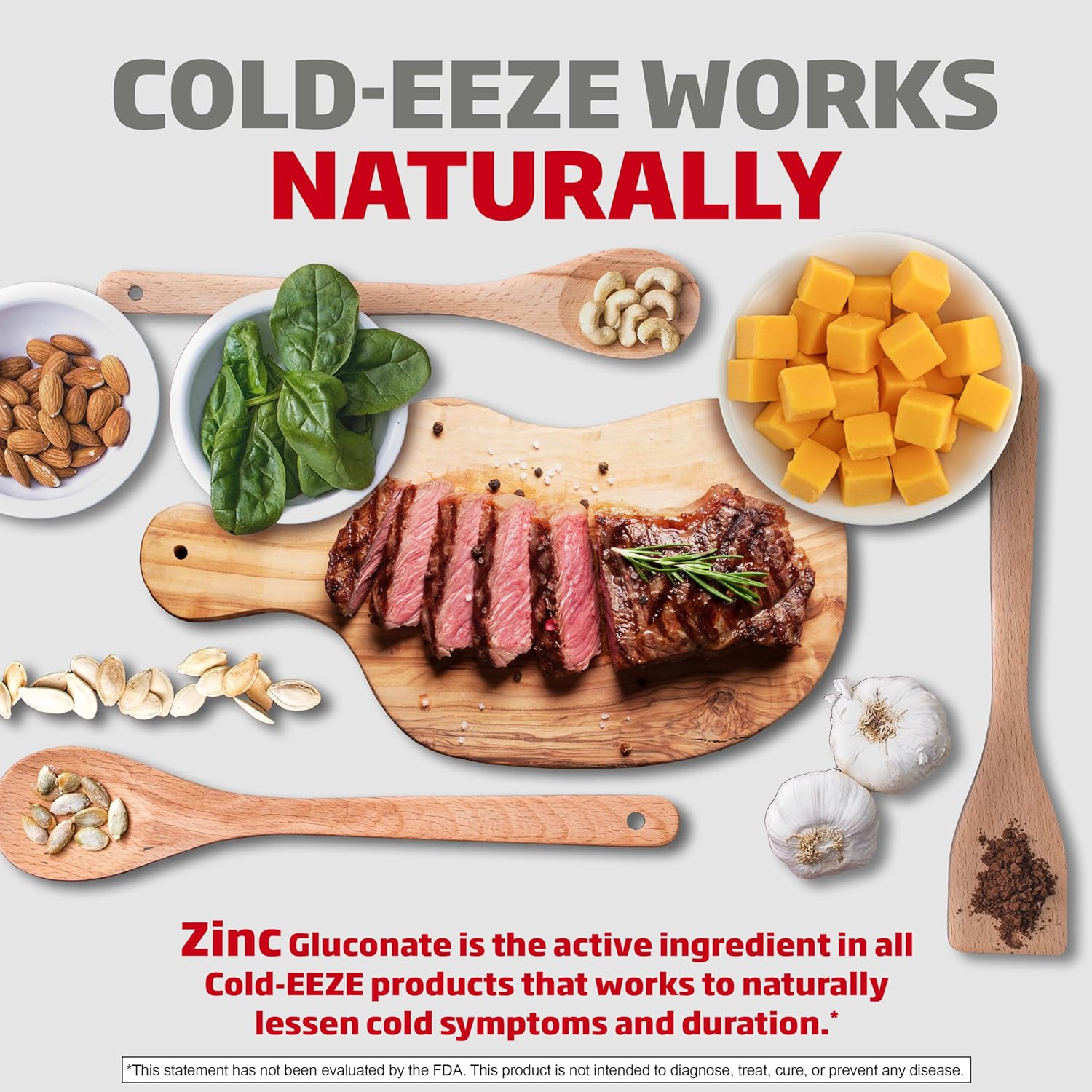 Cold-EEZE Sugar-Free, Natural Wild Cherry Zinc Lozenges, Homeopathic Cold Remedy, Shortens the Common Cold, Sore Throat, Cough, Congestion & Post Nasal Drip, 25 Ct - Image 3