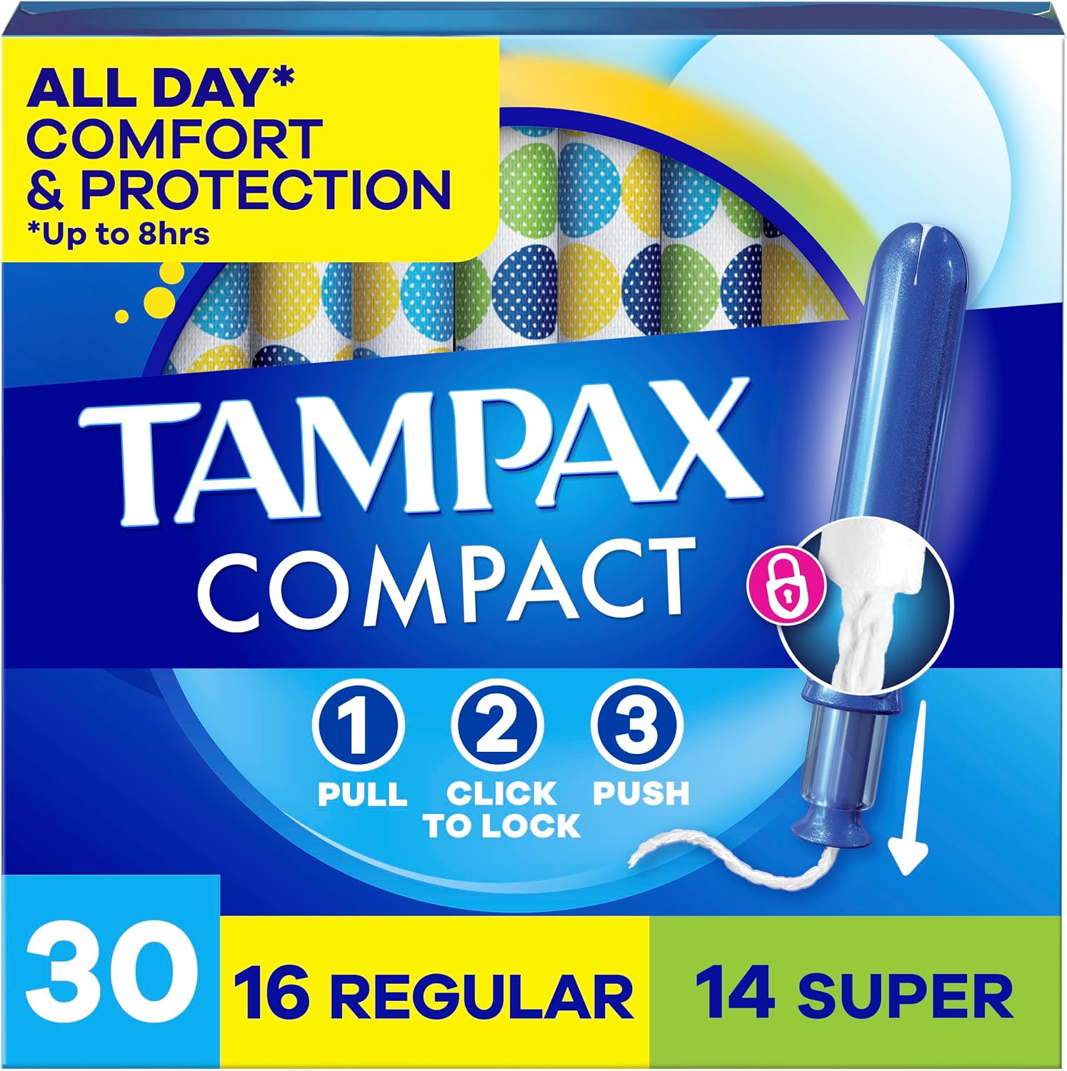Tampax Compact Pearl Tampons Multip...