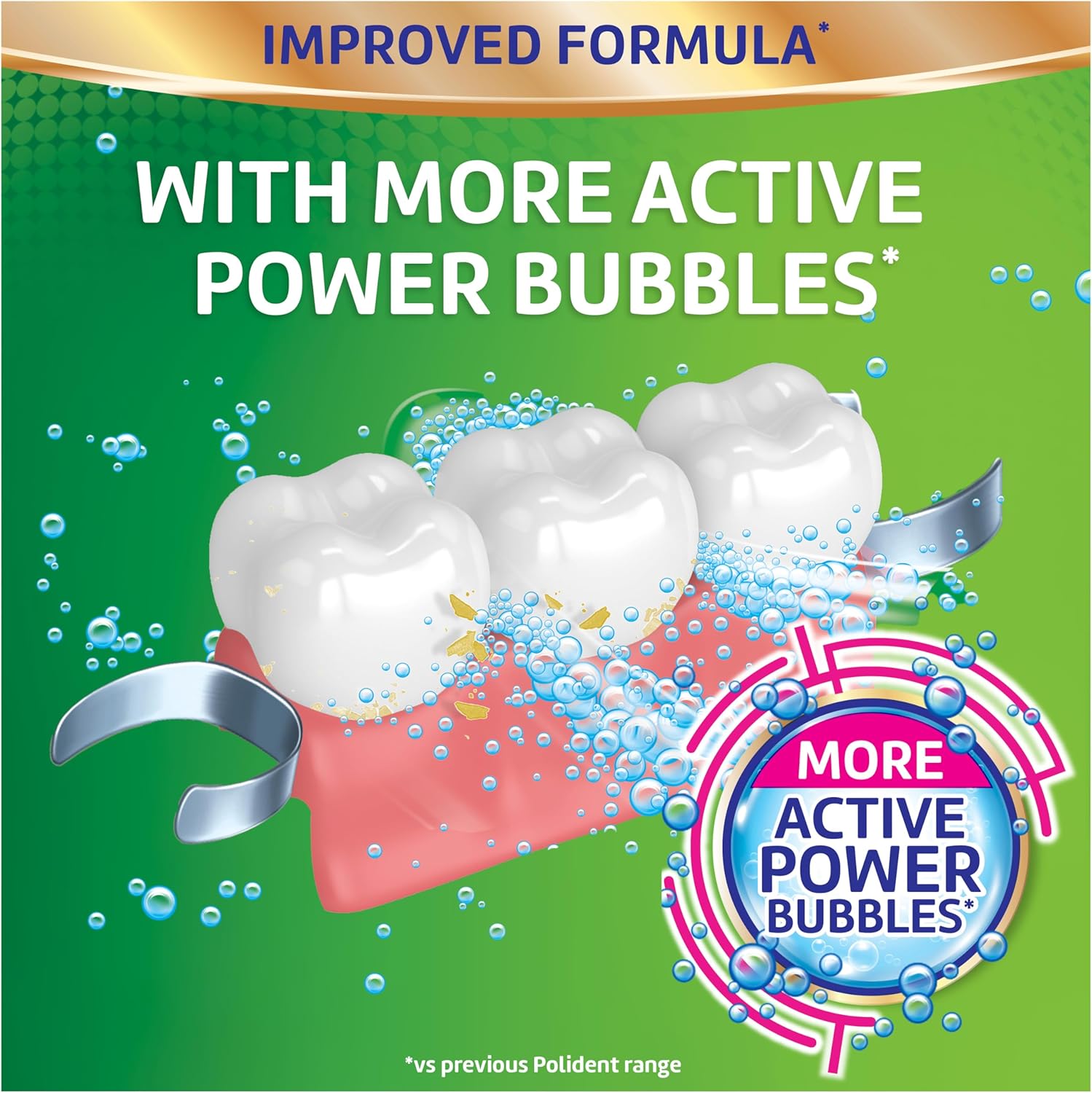 Polident 3 Minute Antibacterial Retainer Cleaner Tablets, 90 Count (2 Pack) - Image 2