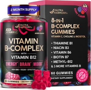 Vitamin B-Complex Gummies for Women...