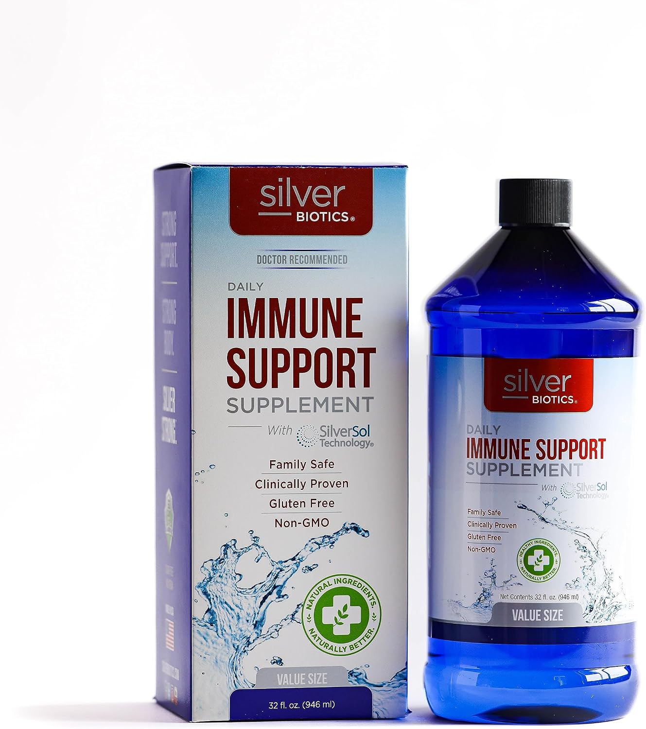 Silver Biotics SilverSol Ag₄O₄ 10 PPM Immune Support, 32 Fl Oz Immune Support | Advanced Silver Technology, Bio-Hacking Immune Building, Natural Support - Image 5