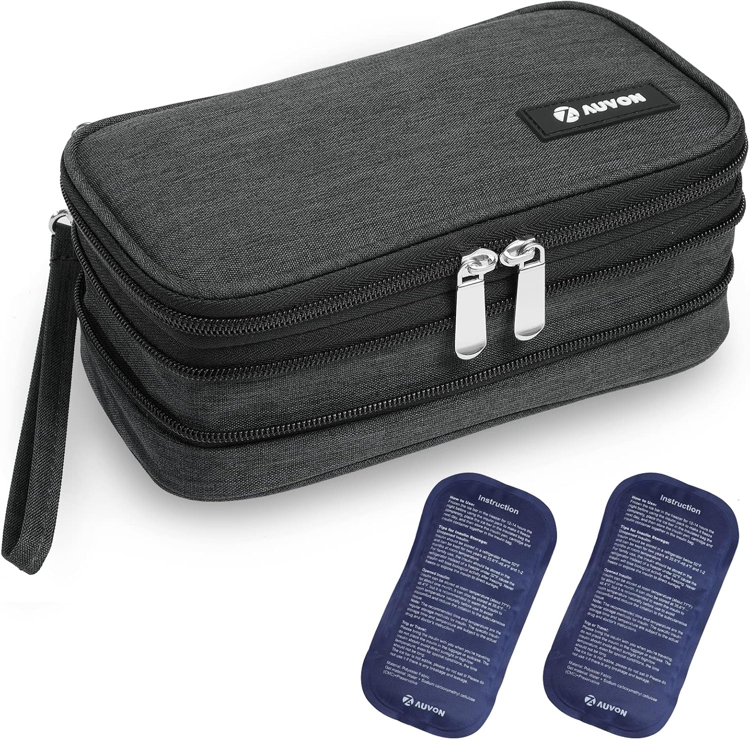 AUVON Expandable Insulin Cooler Tra...