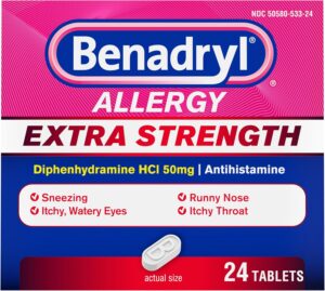 Benadryl Extra Strength Allergy Tab...