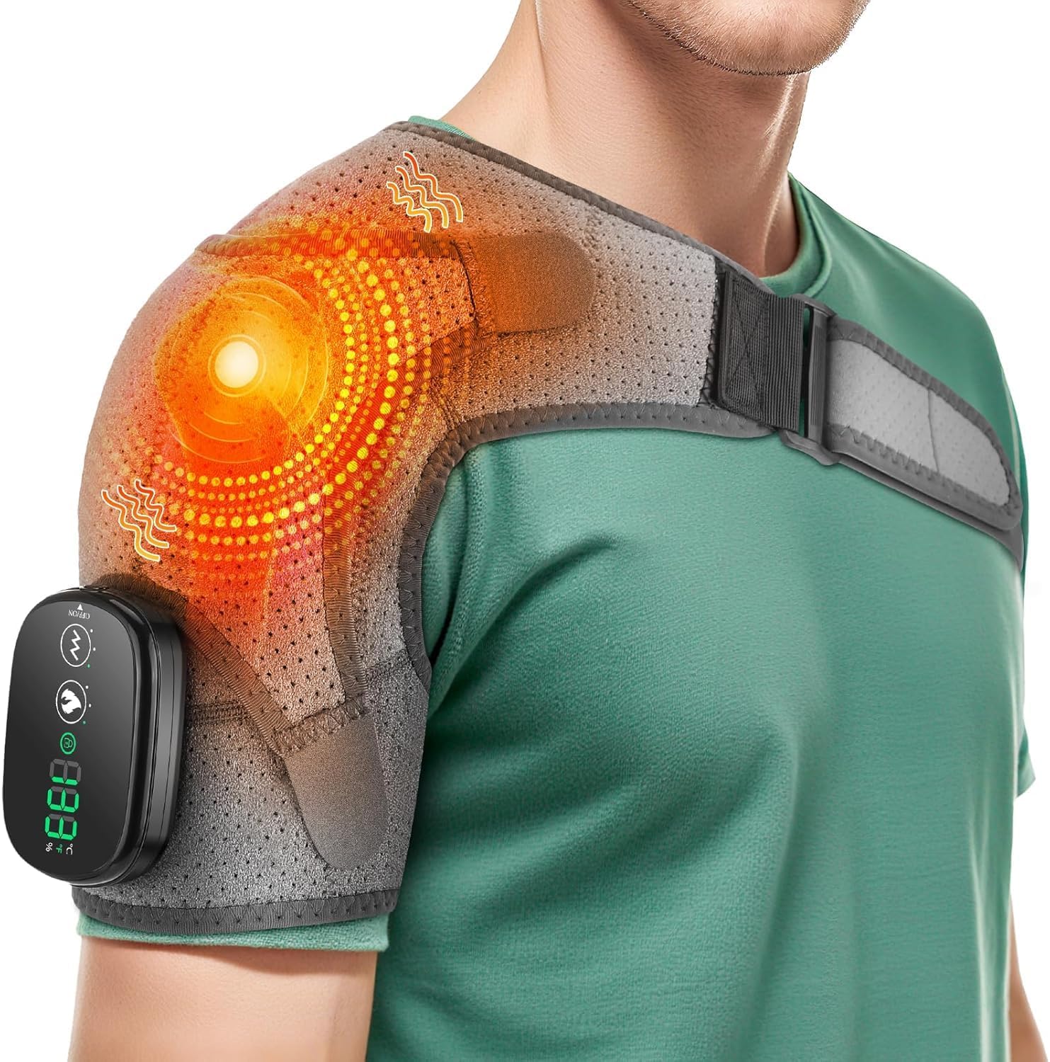 Cordless Shoulder Heating Pad, Shou...