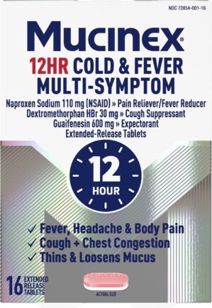 Mucinex 12Hr Cold and Flu Medicine ...