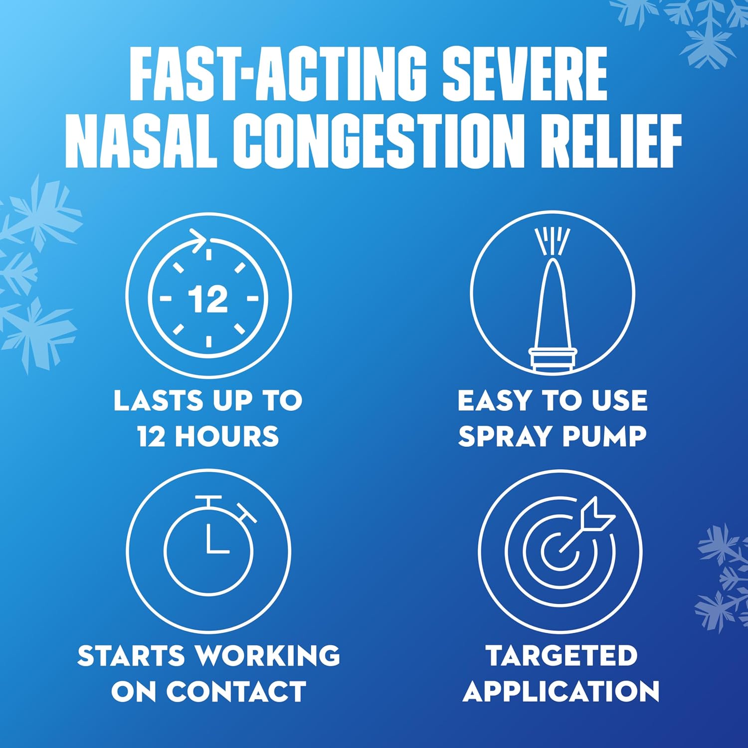 Mucinex Sinus-Max Nasal Spray Decongestant, 12 Hour Over-The-Counter Medication Nose Spray for Sinus Relief, Nasal Decongestants for Adults & Sinus Congestion, Clear & Cool 3/4 Fl Oz(22ML) - Image 3