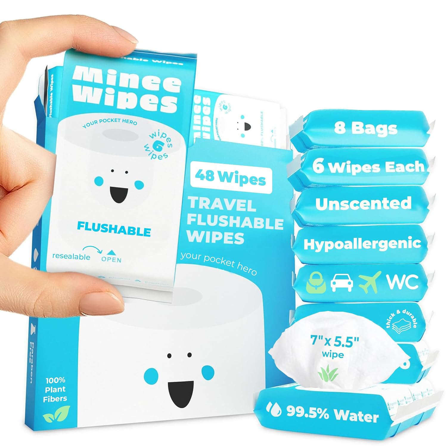 Impossibly Compact Travel Flushable...