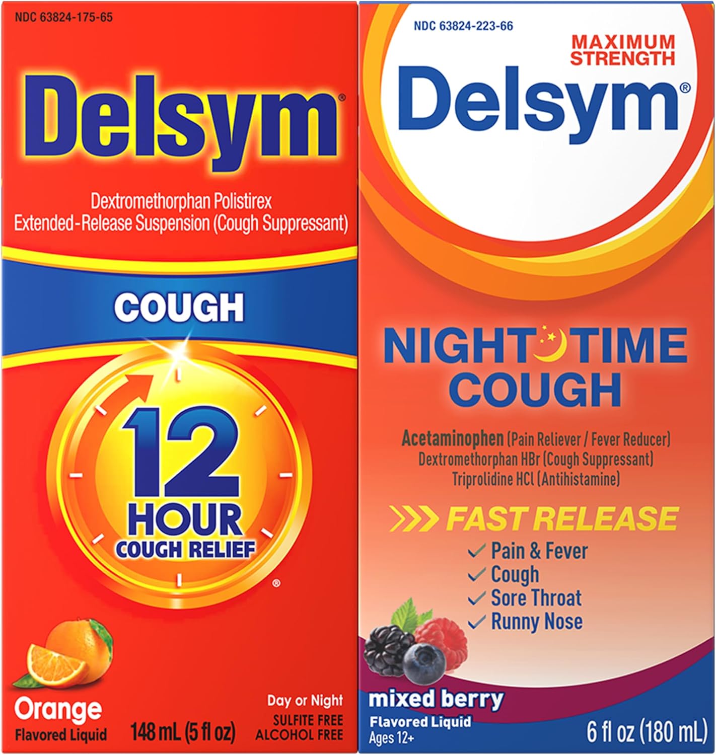 Delsym Day & Night Cough Relie...