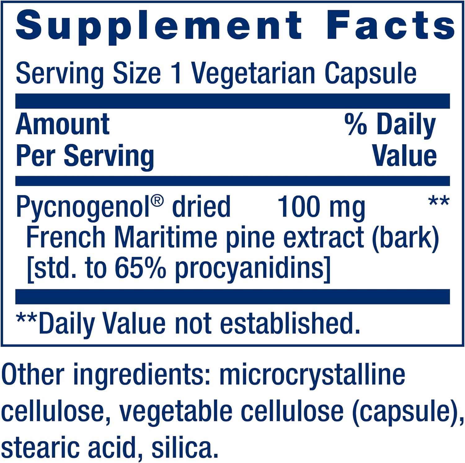 Life Extension Pycnogenol – French Maritime Pine Bark Extract – Scientifically Studied Healthy Aging & Vascular Health Supplement – Non-GMO, Gluten-Free, Vegetarian – 60 Capsules | Scientifically Studied Formula Supports Healthy Aging & Vascular Health, Non-GMO, Gluten-Free & Vegetarian - Image 3
