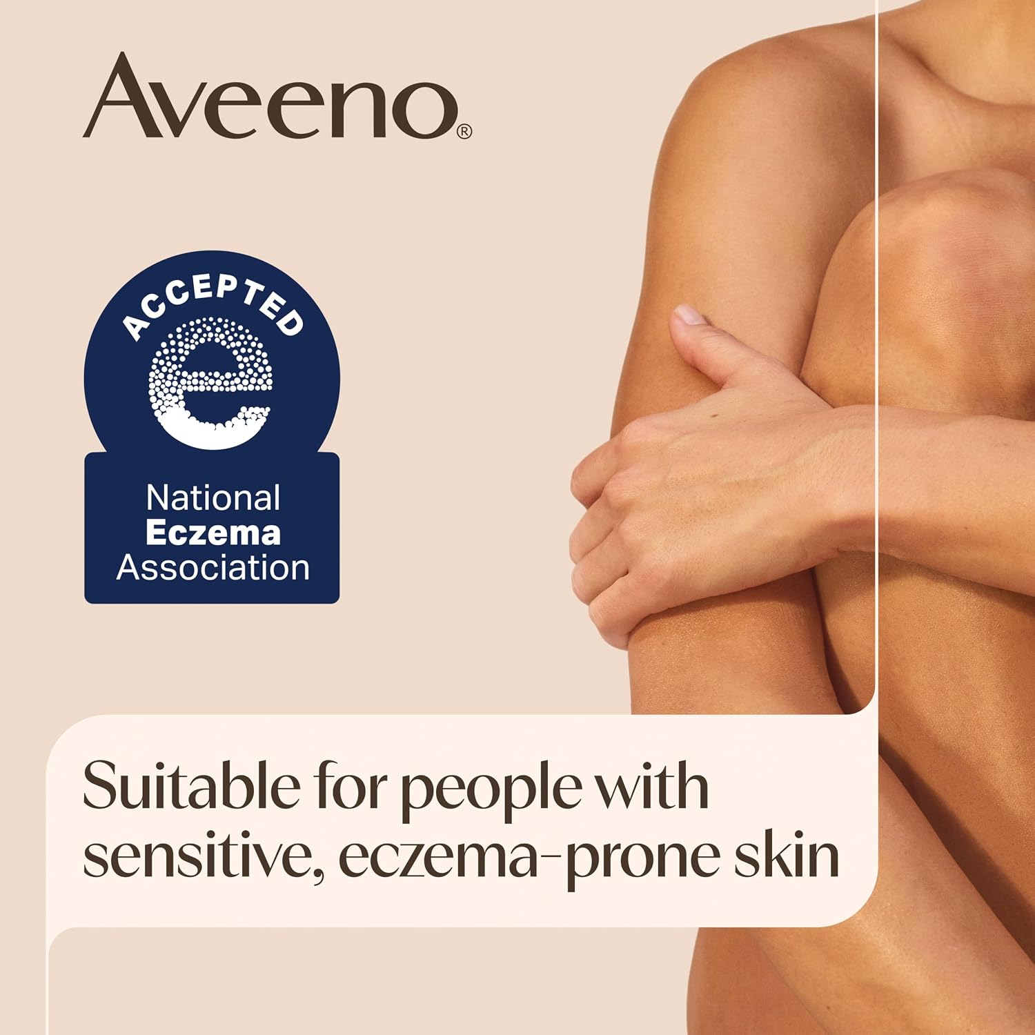 Aveeno Eczema Therapy Nighttime Itch Relief Body Balm, Colloidal Oatmeal Cream for Itchy Skin Relief, Moisturizing Balm for Sensitive, Eczema-Prone Skin, Steroid- & Fragrance-Free, 11 Oz - Image 8