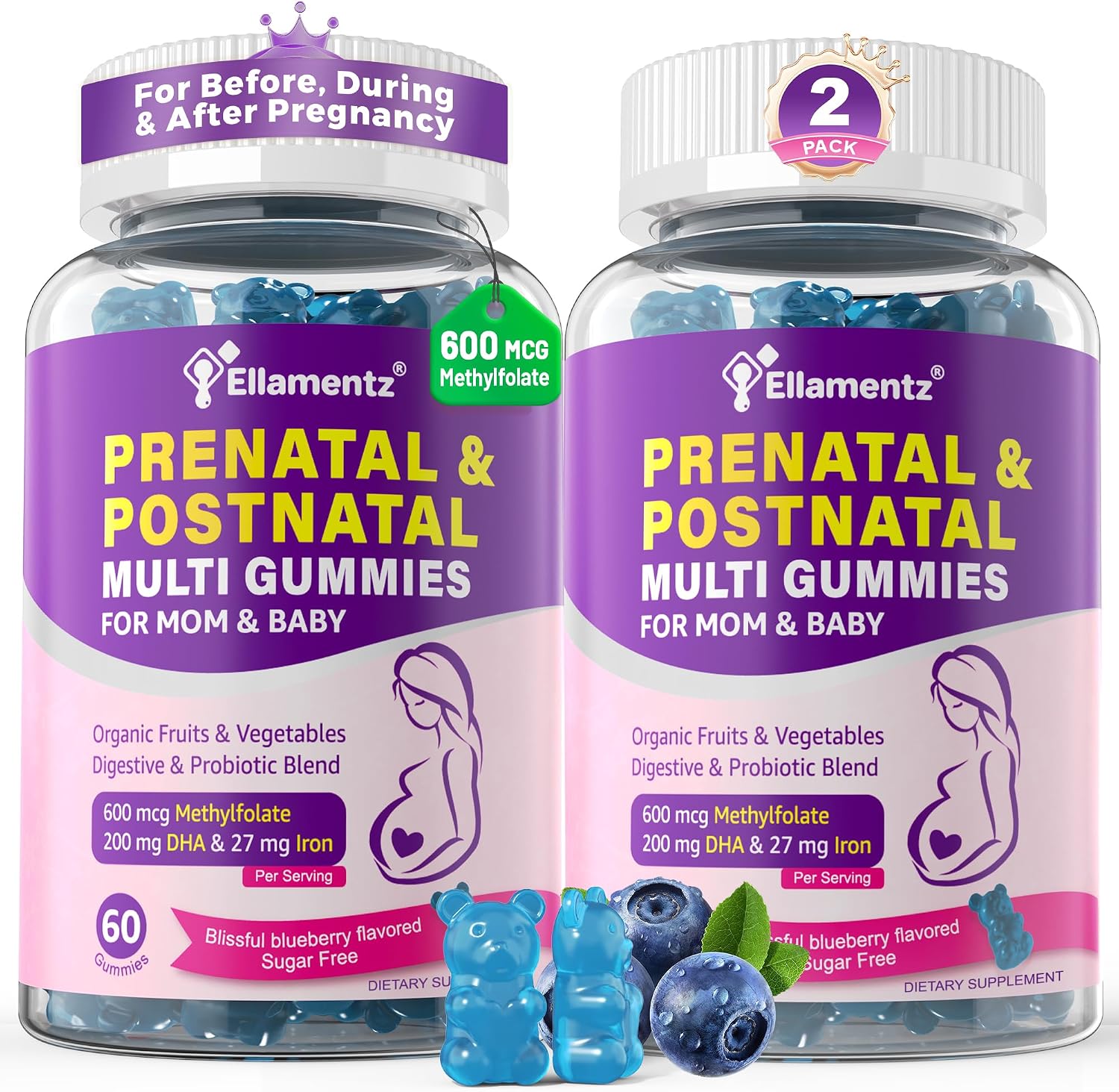 Prenatal Vitamins for Women Gummies...