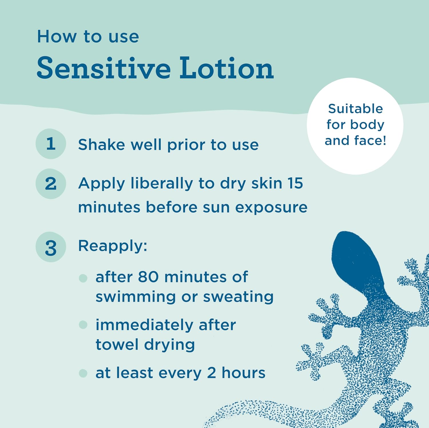 Blue Lizard Sensitive Mineral SPF 50 Sunscreen Lotion, 100% Mineral Sunscreen, UVA/UVB Protection, Infused with organic Aloe Vera, Soothes and Hydrates, 5 fl oz - Image 8