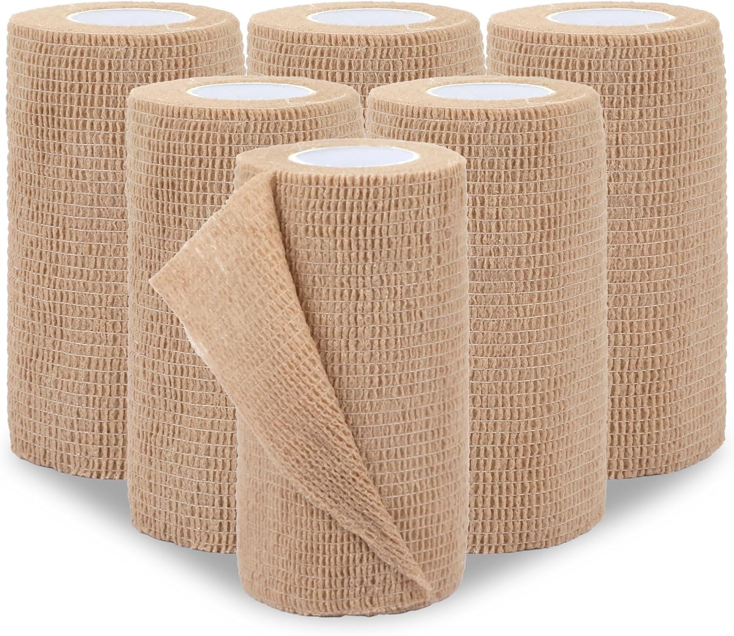 Self Adhesive Bandage Wrap 4 in, El...