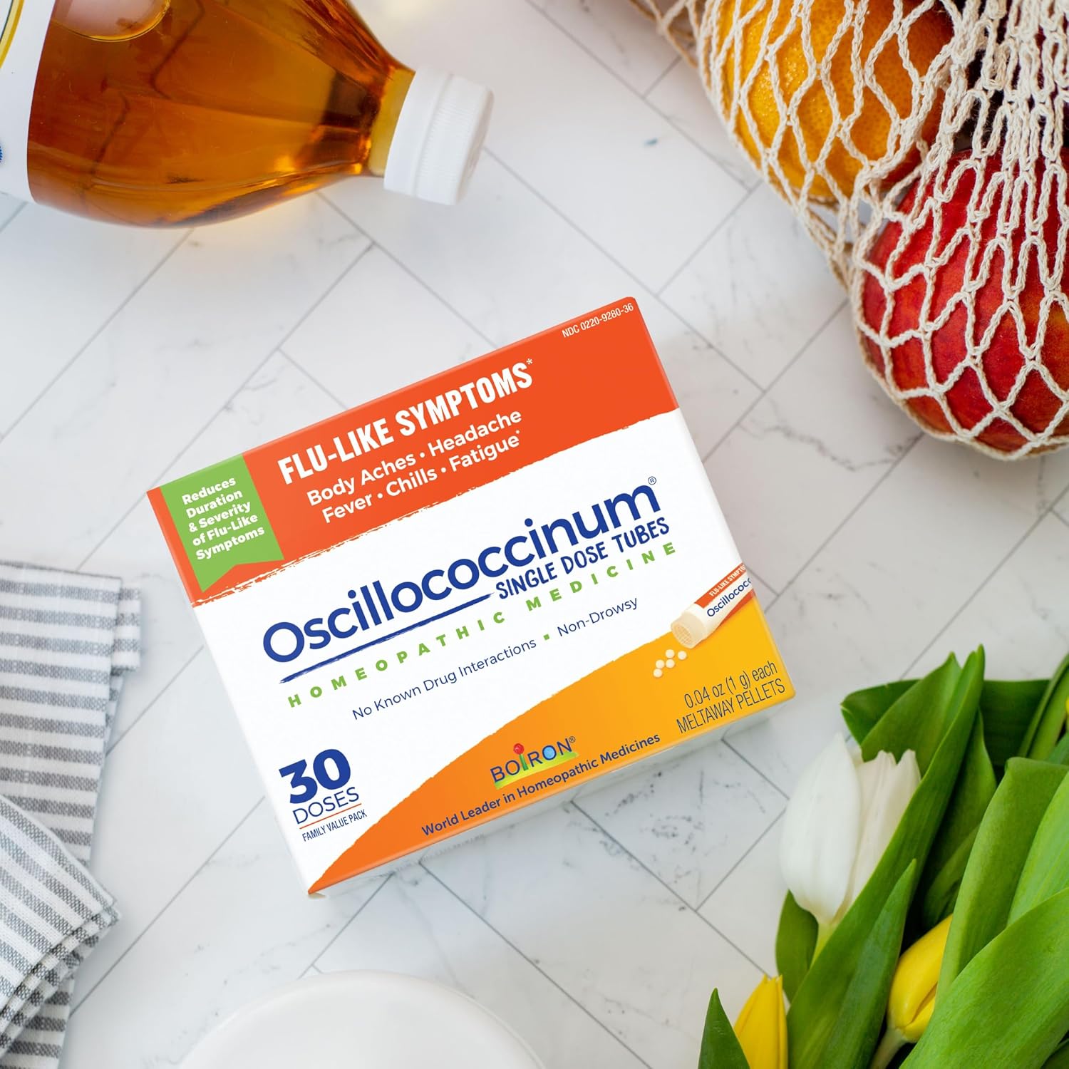 Boiron Oscillococcinum for Relief from Flu-Like Symptoms of Body Aches, Headache, Fever, Chills, and Fatigue - 30 Doses - Image 5