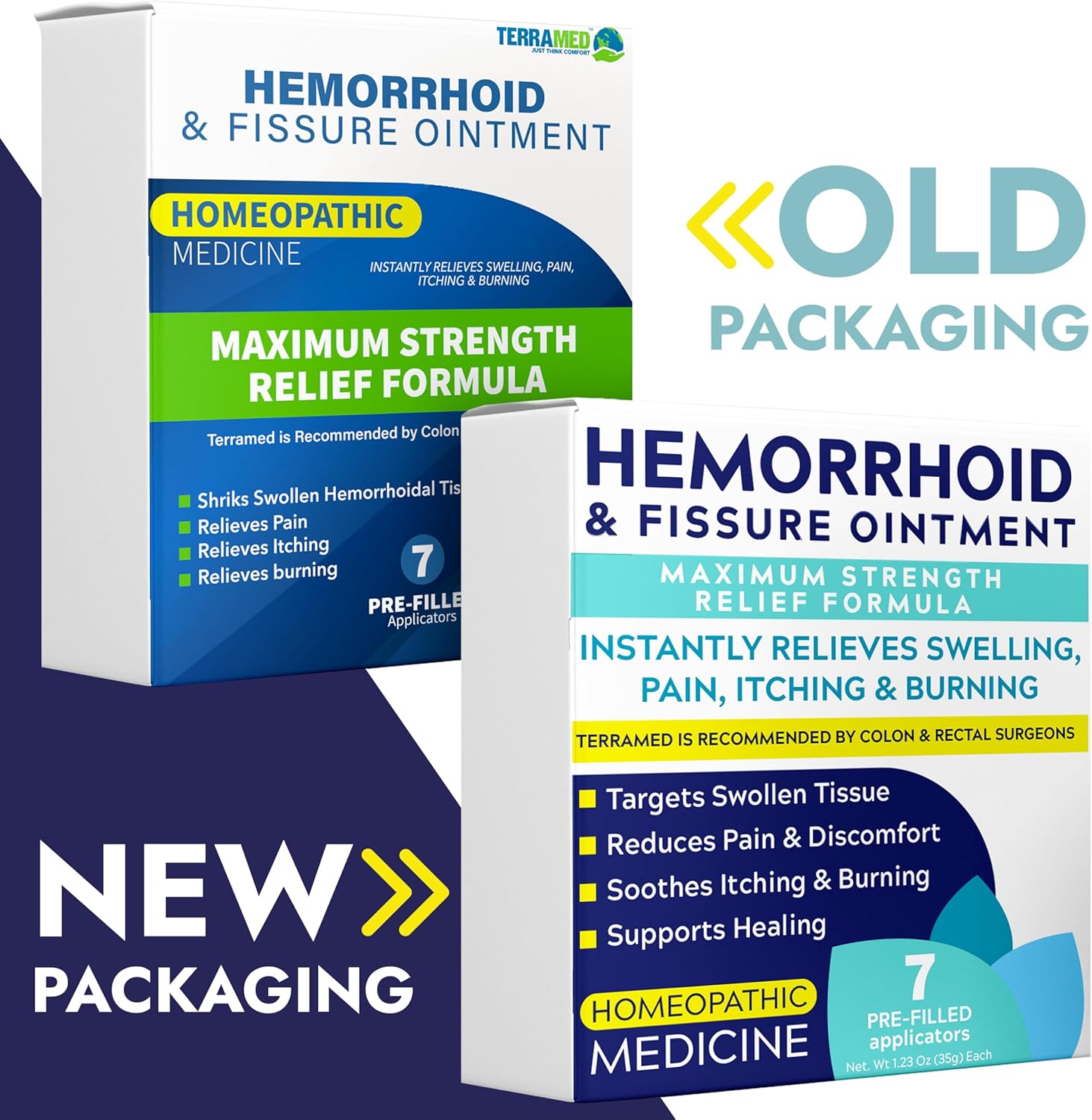Hemorrhoid Ointment, Hemorrhoid Treatment for Swelling & Itching, 7 Count | Hemorrhoid & Fissure Ointment, Fast & Effective Relief, Reduces Swelling, Itching, Discomfort, Advanced Formula, 7 Count - Image 2