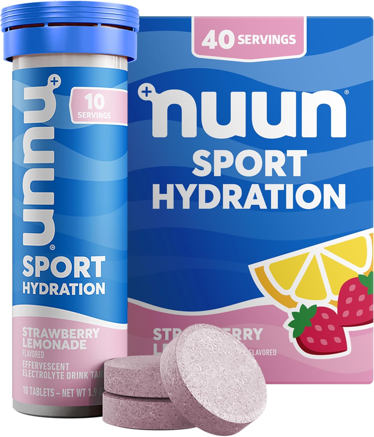 Nuun Sport Electrolyte Tablets, GF ...