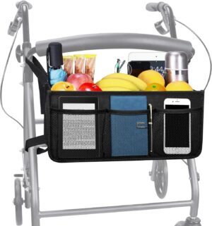 Dotday Rollator Basket, Rollator Wa...