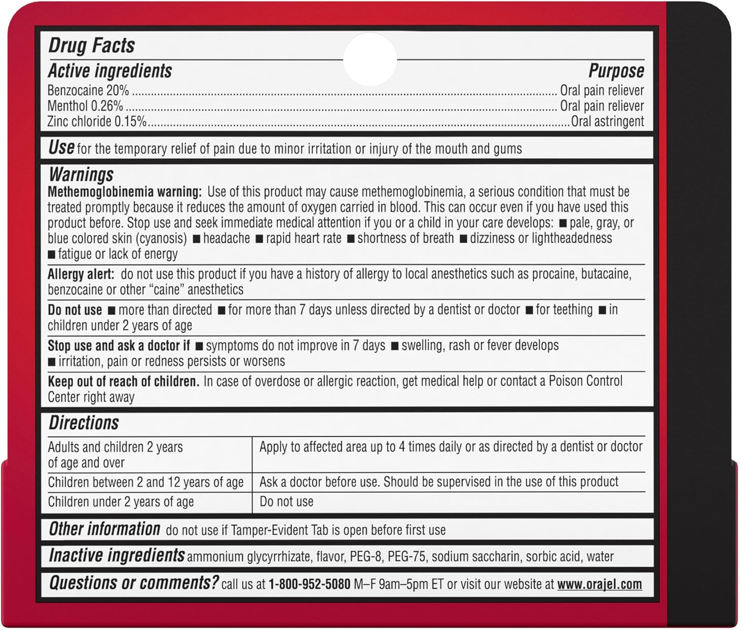 Orajel 3X Toothache and Gum Pain Medicated Pain Relief Gel, 0.42 Oz | Immediate Pain Relief, Extra Strength, Long-Lasting, Soothes Irrritated Gums, #1 Oral Pain Relief Brand - Image 9