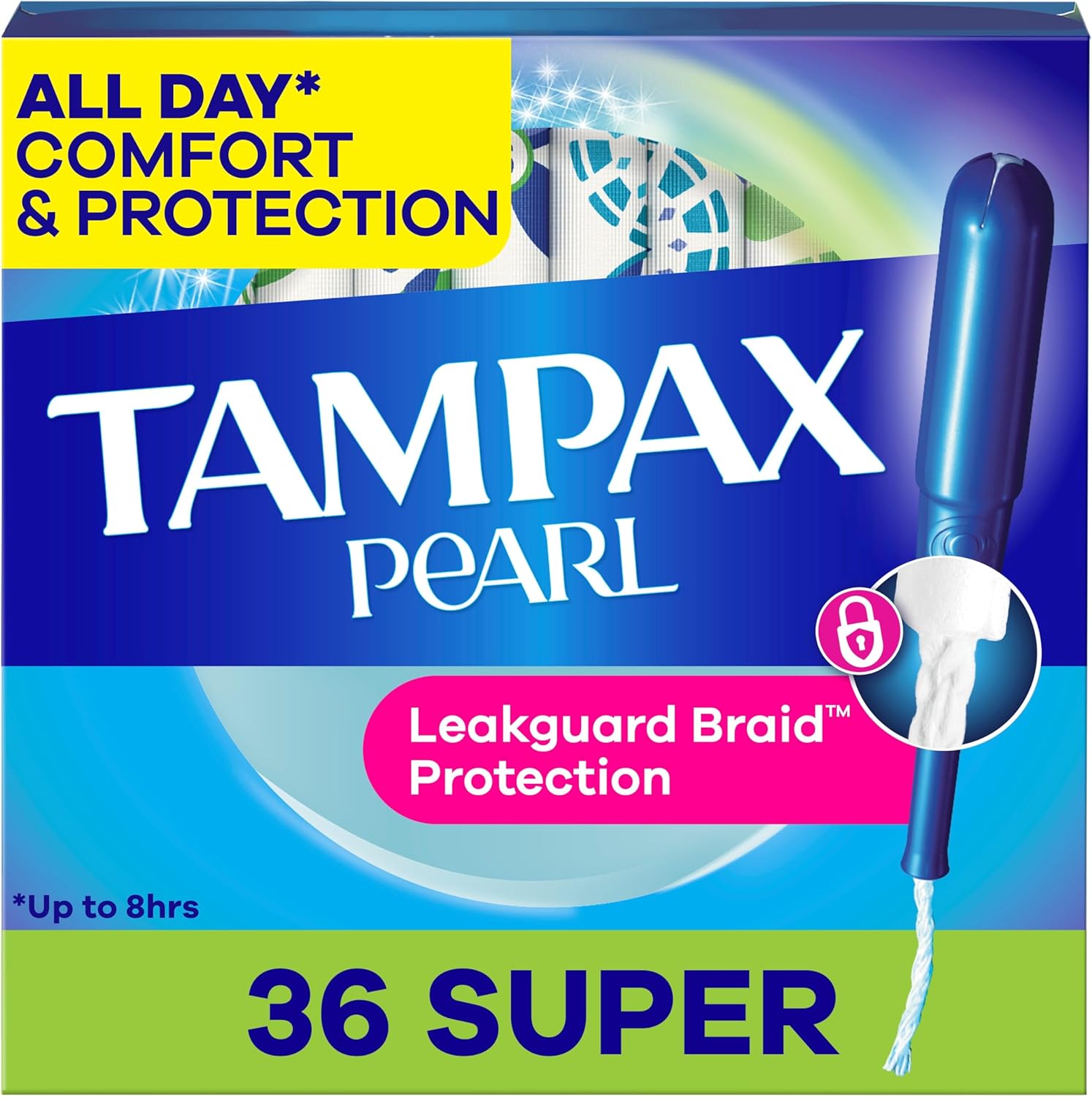 Tampax Pearl Tampons for Women, wit...