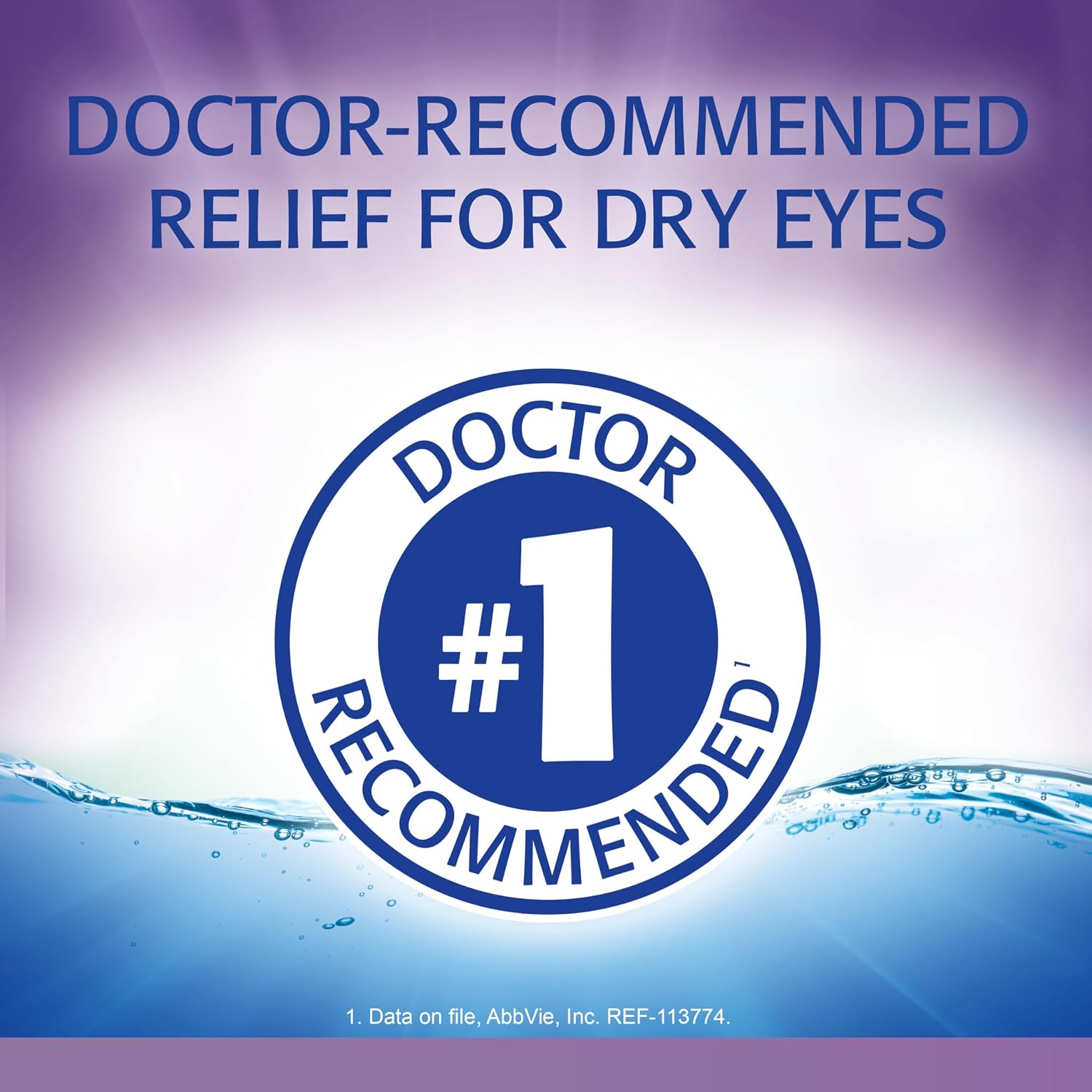 Refresh Optive Gel Drops Lubricant Eye Gel For Dry Eyes, 0.33 Oz Sterile - Image 2