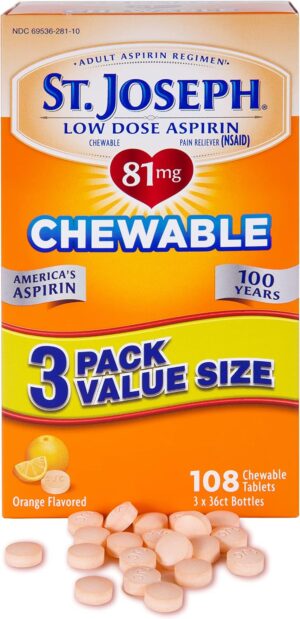 St. Joseph Chewable Low Dose Aspiri...