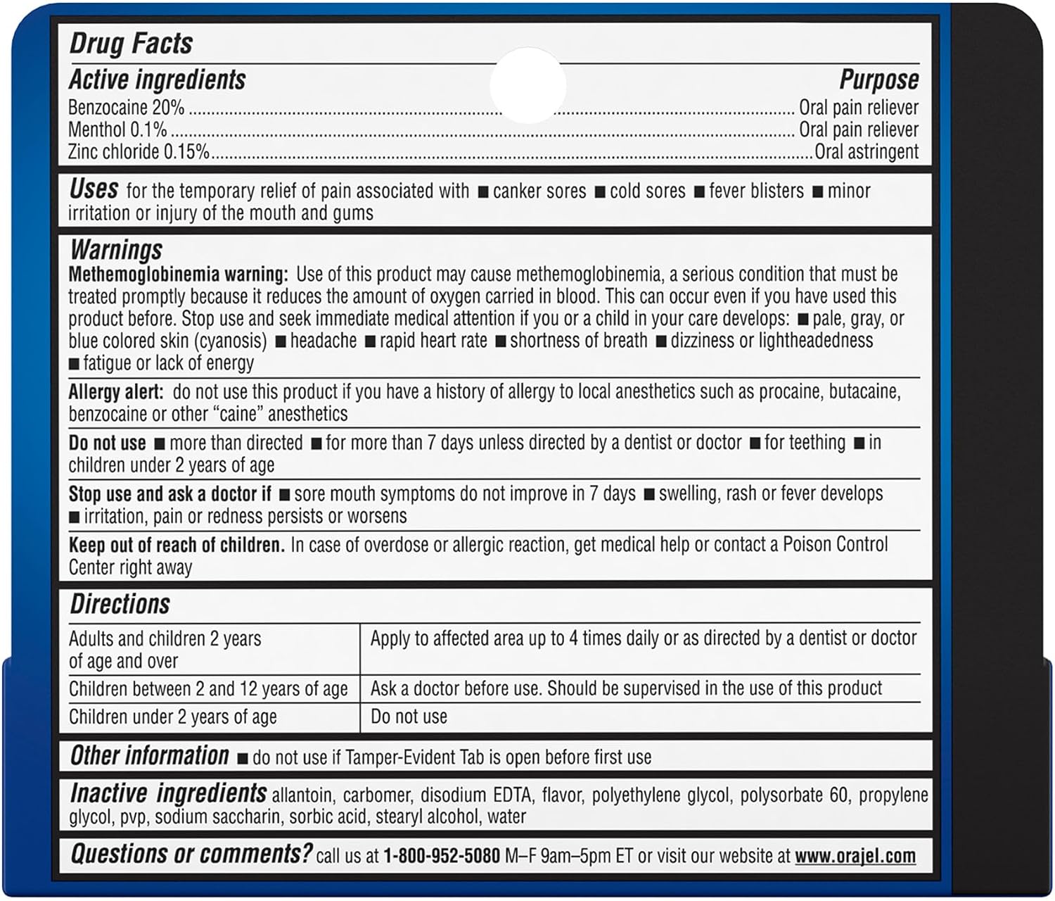 Orajel 3X Mouth Sores Medicated Pain Relief Gel, Extra Strength, 0.42 Oz | Immediate Pain Relief, Long-Lasting, Protects Mouth Sores from Irritation, #1 Oral Pain Relief Brand - Image 8