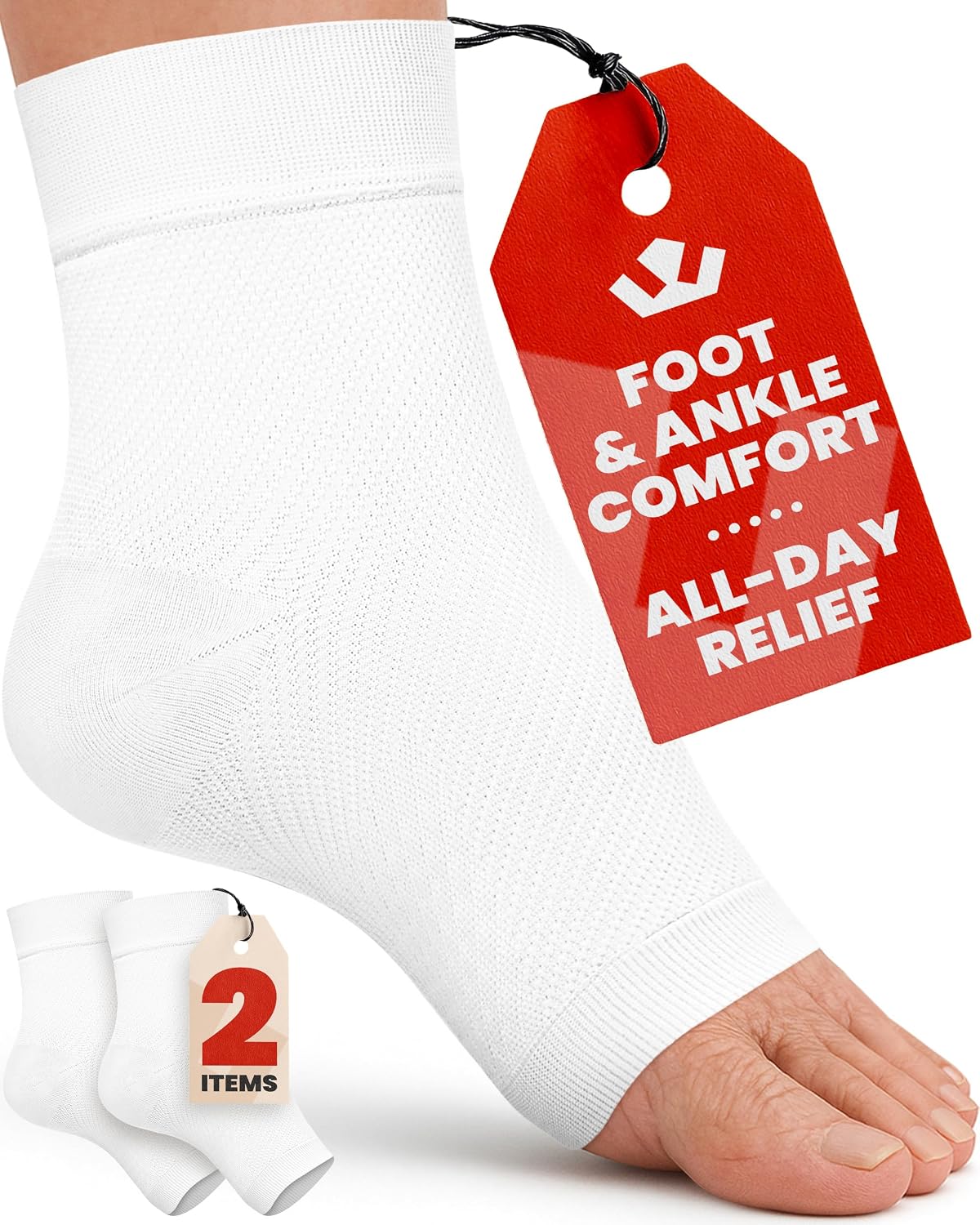 KEMFORD Ankle Compression Sleeve &#...