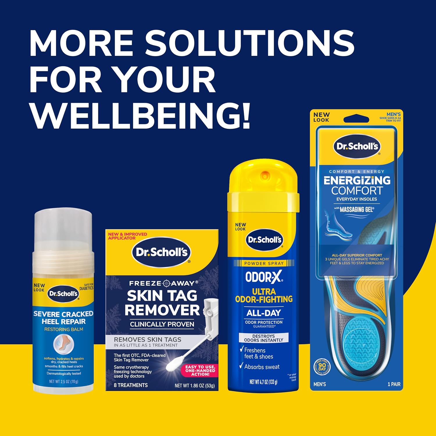 Dr. Scholl's Foot Pain Relief Liquid ROLL-ON, 3.0 oz // Clinically Tested 12-Hour Pain Relief - Penetrates Tough Nerve Pain - Works in 5 Minutes - Non-Greasy - with Lidocaine & Menthol - Image 7