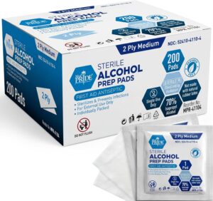 MED PRIDE Sterile Alcohol Prep Pads...