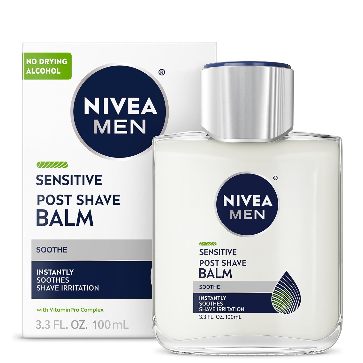NIVEA MEN Sensitive Post Shave Balm, After Shave Balm for Men, 3.3 FL OZ - Image 12