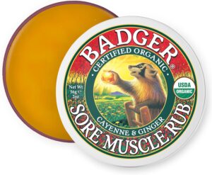 Badger Balm, Sore Muscle Rub –...