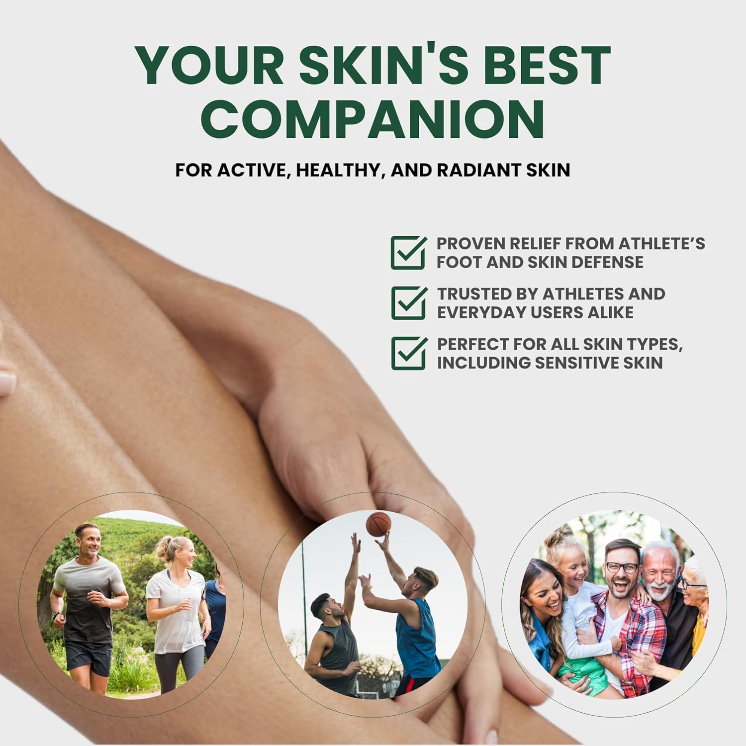 KESMEDIK Tea Tree Oil Balm for Skin, Soothes Itching, Rashes & Dry Skin, Antifungal Defense for Athlete’s Foot, Jock Itch, Chafing, Bug Bites & Eczema, Natural, Effective & Safe for All Ages - Image 7
