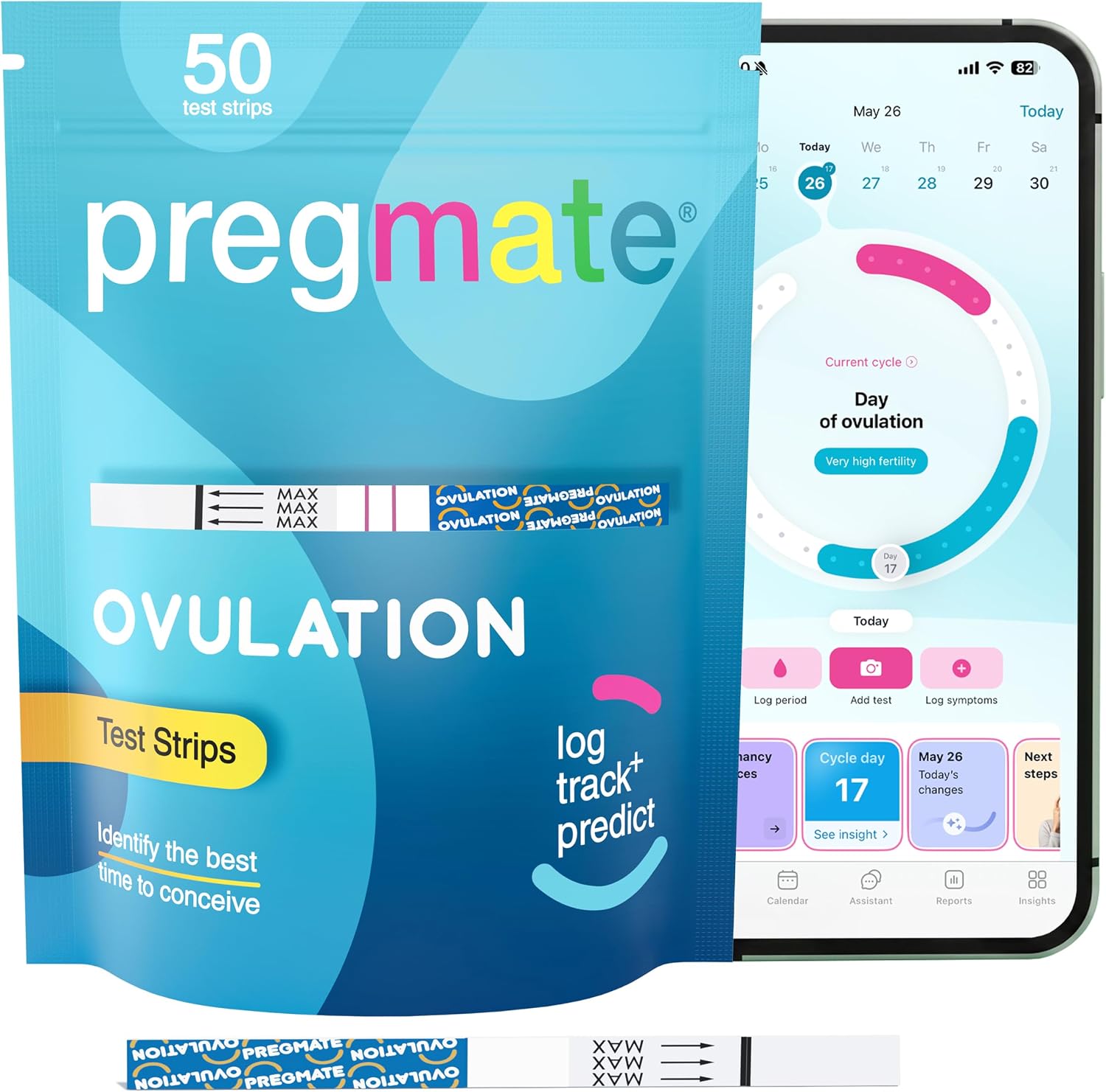 Pregmate 50 Ovulation Test Strips Predictor Kit (50 Count) - Image 7