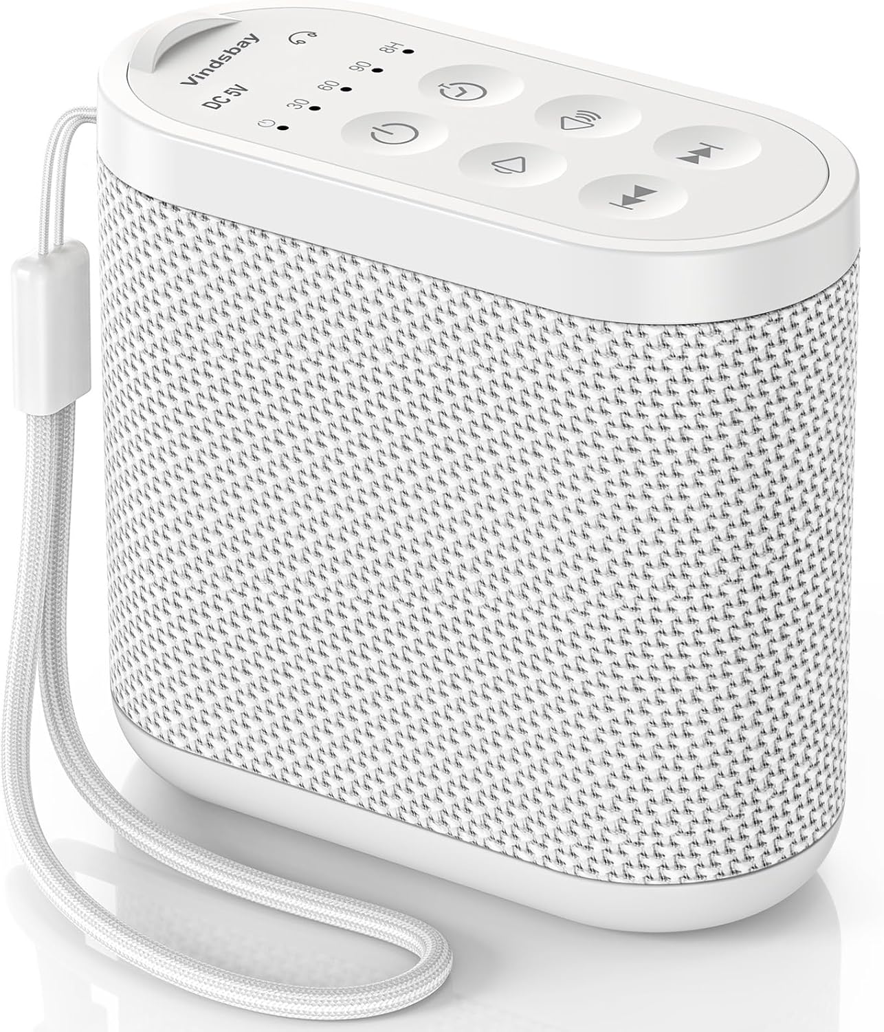 Portable Travel Sound Machine White...