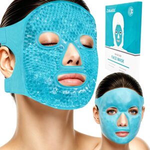 ZNÖCUETÖD Cold Face Ice Mask Faci...