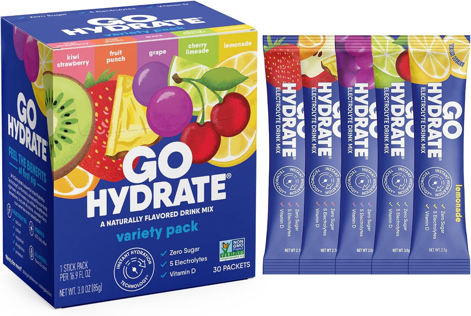GoHydrate Low Sodium Electrolytes P...