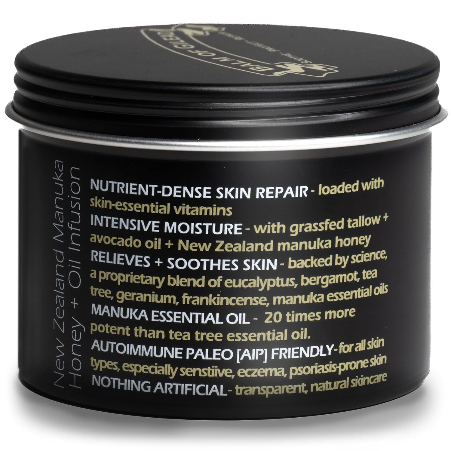 BALM OF GILEAD Manuka Eczema Honey Cream - Moisturizer for Sensitive Skin, Eczema, Psoriasis & Dermatitis - Manuka Honey Ointment, Grassfed Tallow - Image 2