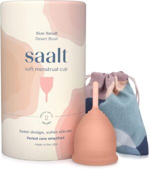 Saalt Soft Menstrual Cup, Reusable ...