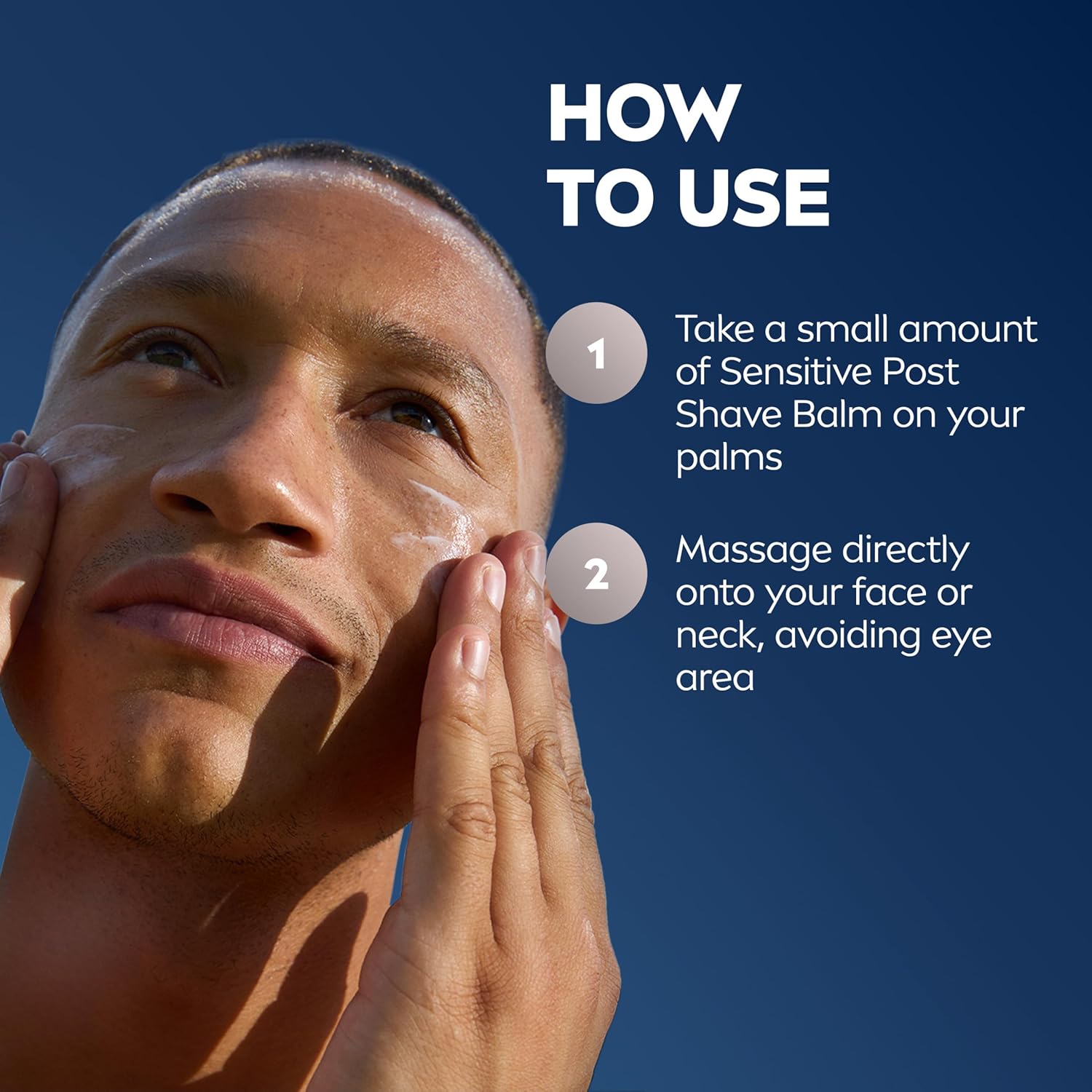 NIVEA MEN Sensitive Post Shave Balm, After Shave Balm for Men, 3.3 FL OZ - Image 8