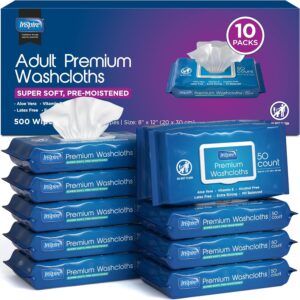 Inspire Adult Wet Wipes, Wash Cloth...