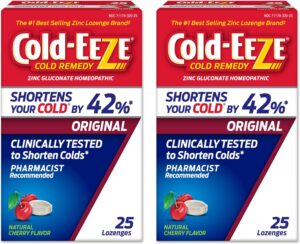 Cold-Eeze Natural Cherry Zinc Lozen...