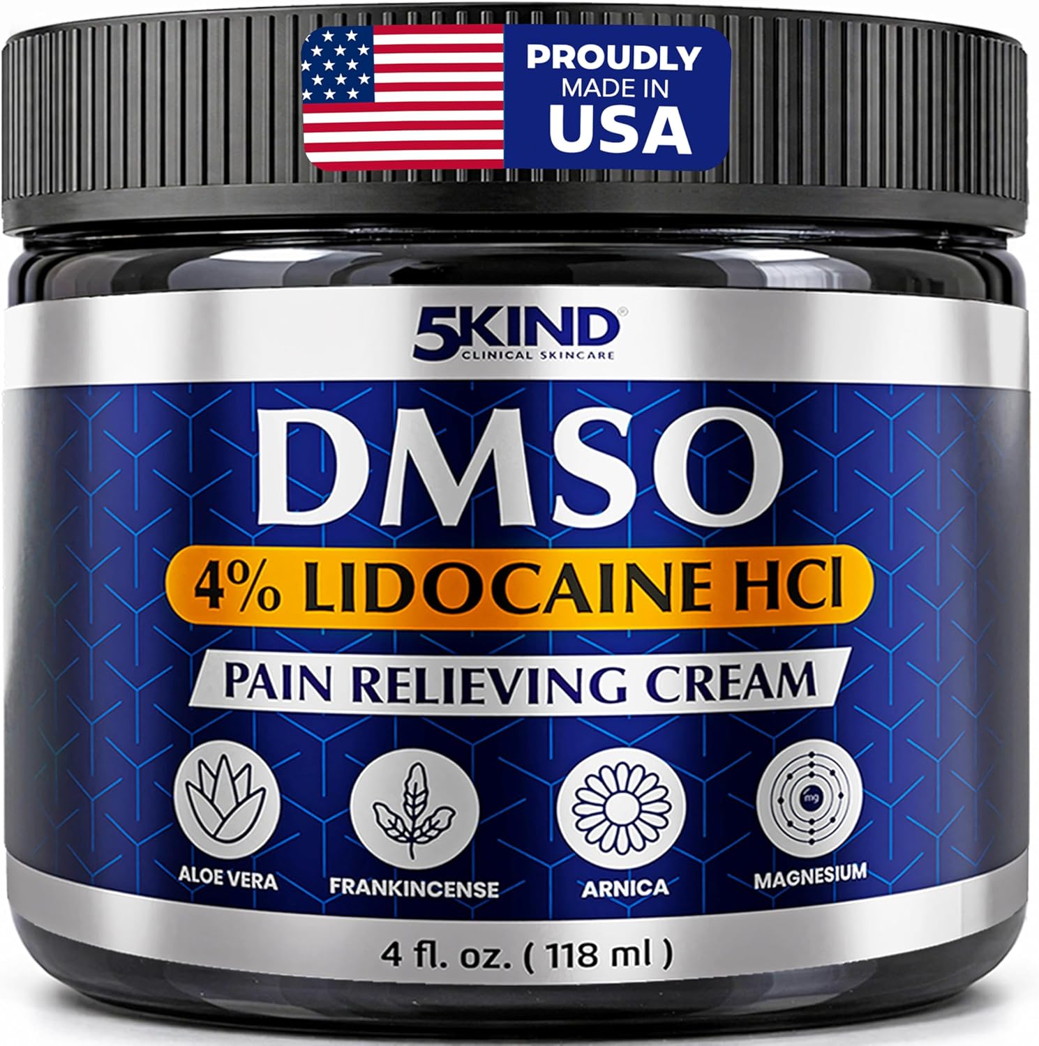 5Kind DMSO Cream with Lidocaine for...