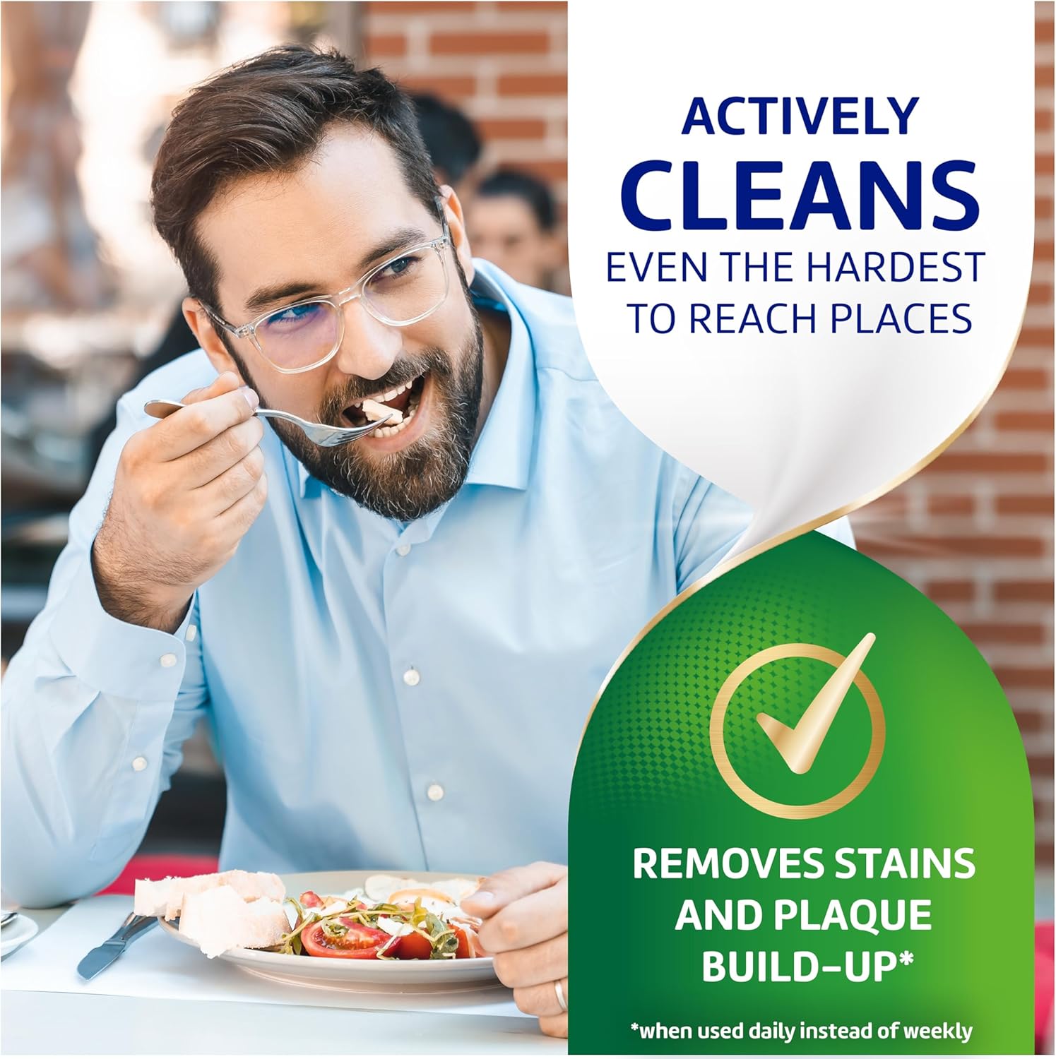 Polident 3 Minute Antibacterial Retainer Cleaner Tablets, 90 Count (2 Pack) - Image 4