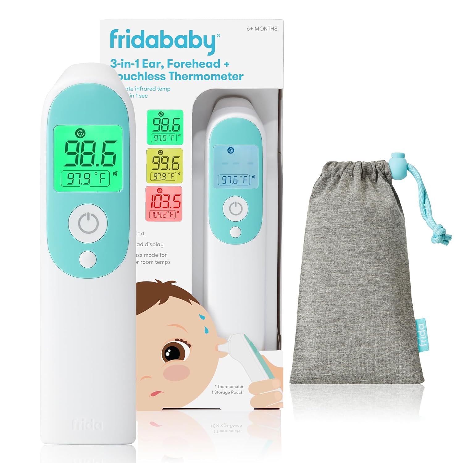 Frida Baby 3-in-1 Infrared Thermome...