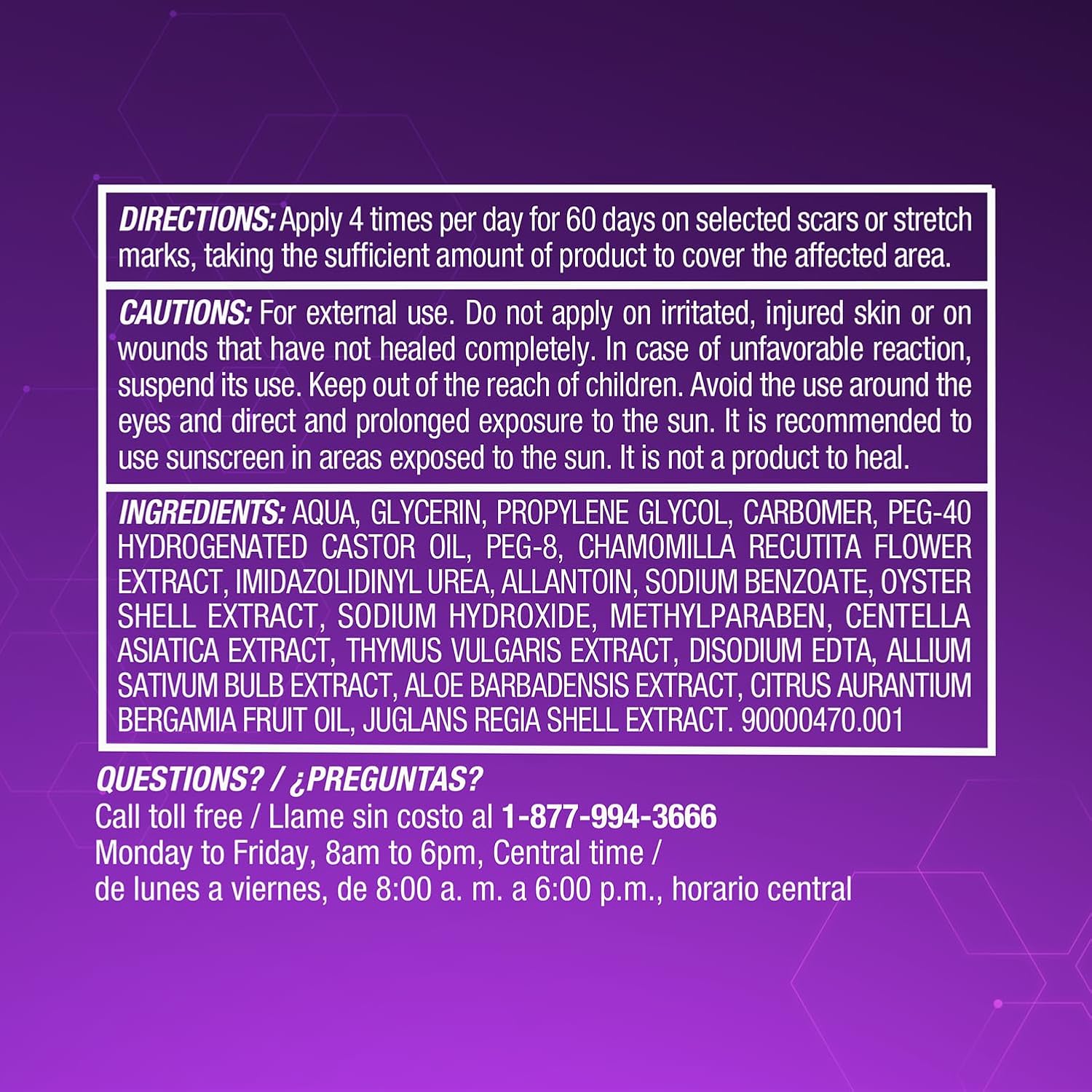 Cicatricure Advanced Scar Gel, Proven Results in 2 Weeks, 1 oz (28 g) | Scar Gel for Face & Body, Scar Treatment for Surgical Scars, Stretch Marks, Scars of Burns and Injuries, Acne Scar Treatment - Image 8