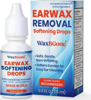 Earwax Removal Drops for Clogged Ea...