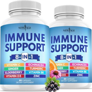 NEW AGE 8 in 1 Immune Support Boost...