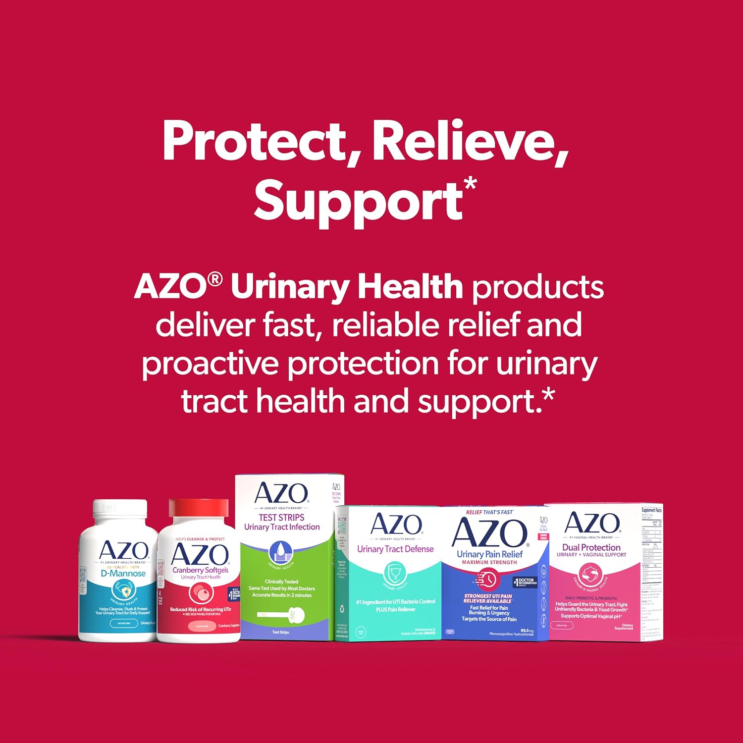 AZO Cranberry Supplement, Made with Concentrated Whole Fruit Cranberry Powder to Help Cleanse and Protect the Urinary Tract*, Sugar Free Cranberry Pills, Non-GMO, 100 Softgels - Image 7