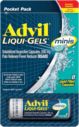 Advil Mini Liqui-Gels, Ibuprofen 20...
